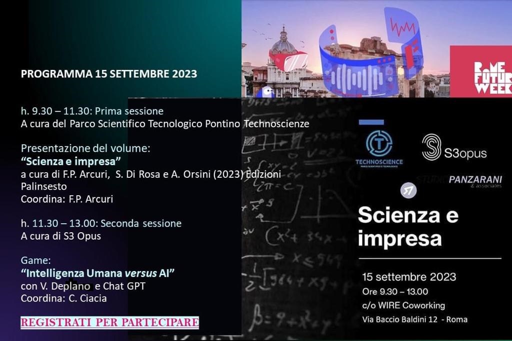 SEMINARIO RICERCA SCIENTIFICA E IMPRESA