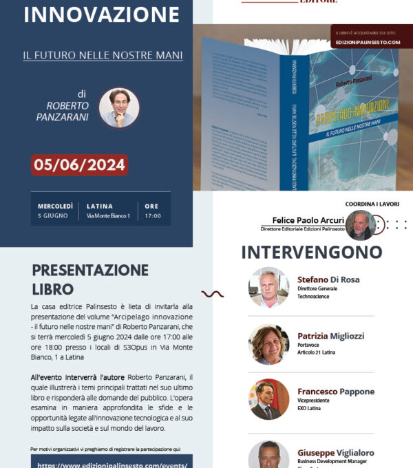 Presentazione del libro “Arcipelago innovazione. Il futuro nelle nostre mani”